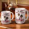 My Butt Would Be So Lonely Without You Couple - Personalized White Edge-to-Edge Mug My Butt Would Be So Lonely Without You Couple - Personalized White Edge-to-Edge Mug
