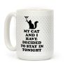 My Cat And I Coffee Mug