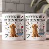 My Dog Ate My Lesson Plan Funny Gift For Teacher Back To School - Personalized Mug