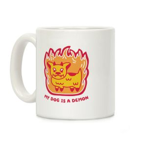 My Dog is a Demon Coffee Mug