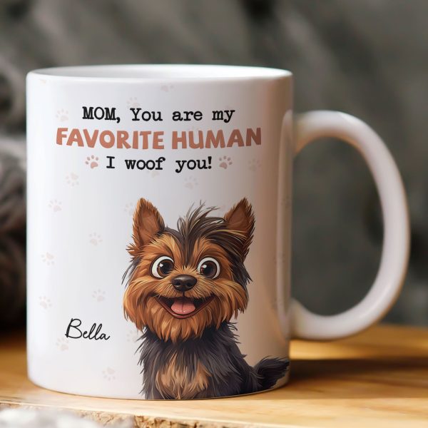 My Favorite Human - Personalized Mug My Favorite Human - Personalized Mug