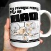 My Favorite People Call Me Dad, Cityscape Design - Personalized Custom Coffee Mug - DAD233_MG My Favorite People Call Me Dad, Cityscape Design - Personalized Custom Coffee Mug - DAD233_MG