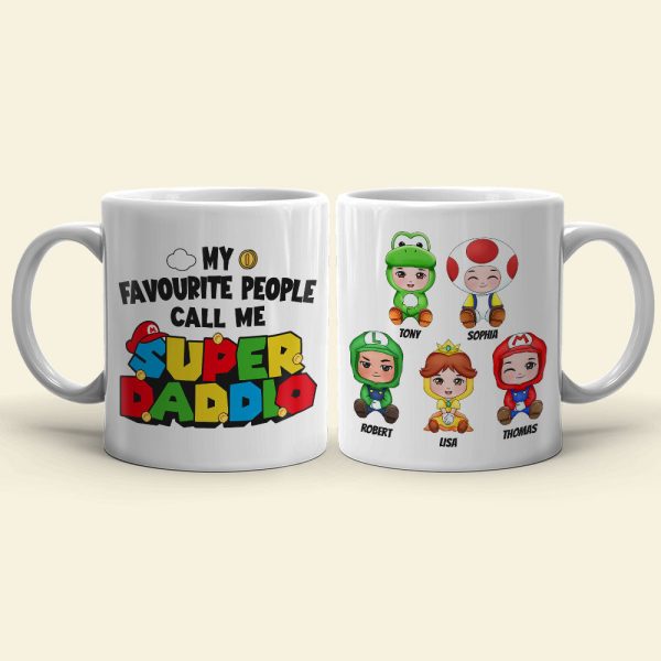 My Favorite People Call Me Super Dad 03HTTI150523HA Personalized Mug My Favorite People Call Me Super Dad 03HTTI150523HA Personalized Mug