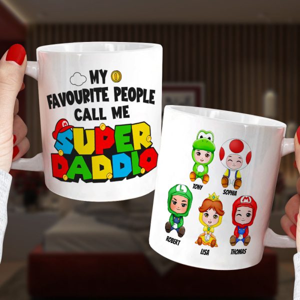My Favorite People Call Me Super Dad 03HTTI150523HA Personalized Mug My Favorite People Call Me Super Dad 03HTTI150523HA Personalized Mug