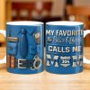 My Favorite Police Officer Calls Me Mom Mug - Personalized Custom Coffee Mug - MOM133_MG My Favorite Police Officer Calls Me Mom Mug - Personalized Custom Coffee Mug - MOM133_MG