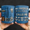 My Favorite Police Officer Calls Me Mom Mug - Personalized Custom Coffee Mug - MOM133_MG My Favorite Police Officer Calls Me Mom Mug - Personalized Custom Coffee Mug - MOM133_MG