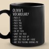 My Favorite Vocabulary - Coworker Personalized Custom Black Mug - Christmas Gift For Coworkers, Work Friends, Colleagues My Favorite Vocabulary - Coworker Personalized Custom Black Mug - Christmas Gift For Coworkers, Work Friends, Colleagues