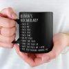 My Favorite Vocabulary - Coworker Personalized Custom Black Mug - Christmas Gift For Coworkers, Work Friends, Colleagues My Favorite Vocabulary - Coworker Personalized Custom Black Mug - Christmas Gift For Coworkers, Work Friends, Colleagues