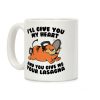 My Heart for your Lasagna Coffee Mug My Heart for your Lasagna Coffee Mug