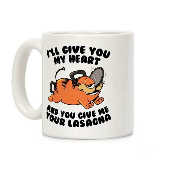My Heart for your Lasagna Coffee Mug My Heart for your Lasagna Coffee Mug