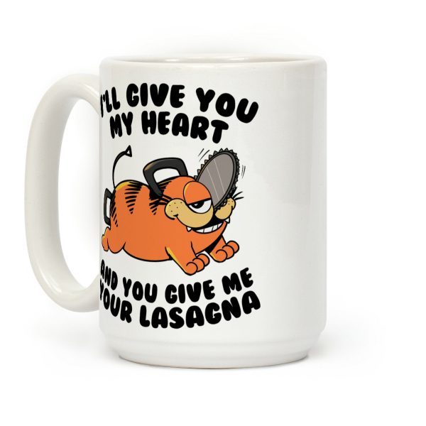 My Heart for your Lasagna Coffee Mug My Heart for your Lasagna Coffee Mug