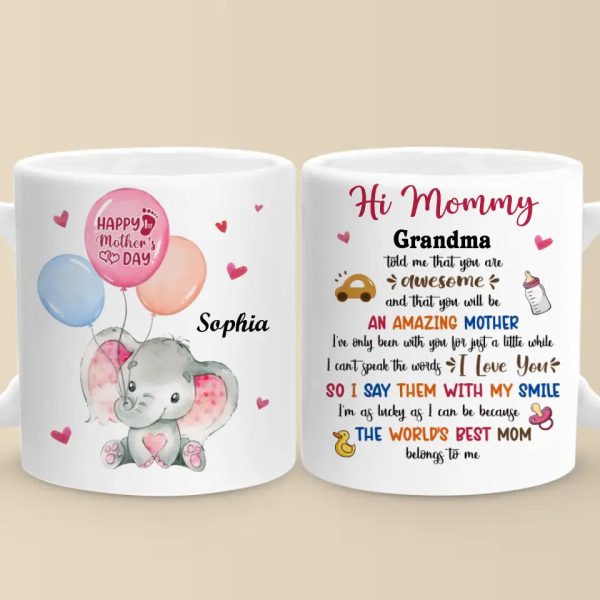 My Mother Is My Root, My Foundation - Family Personalized Custom Mug - Mother's Day, Baby Shower Gift, Gift For First Mom My Mother Is My Root, My Foundation - Family Personalized Custom Mug - Mother's Day, Baby Shower Gift, Gift For First Mom