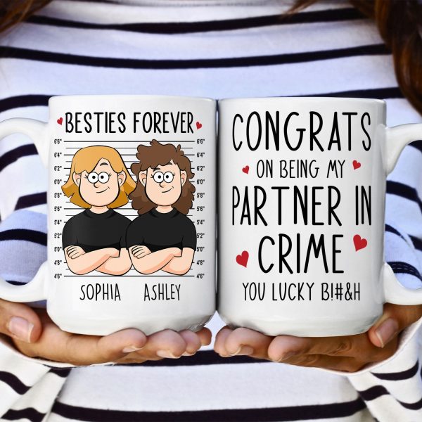 My Partner In Crime - Personalized Mug My Partner In Crime - Personalized Mug