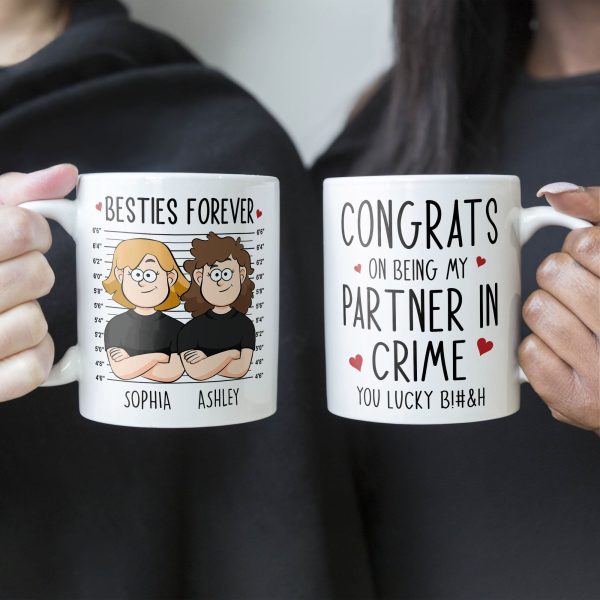 My Partner In Crime - Personalized Mug My Partner In Crime - Personalized Mug
