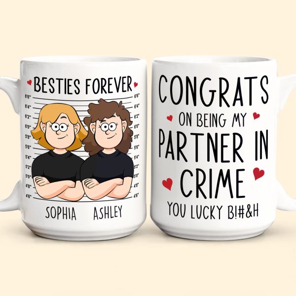 My Partner In Crime - Personalized Mug My Partner In Crime - Personalized Mug