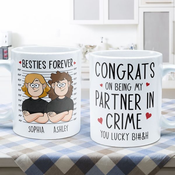 My Partner In Crime - Personalized Mug My Partner In Crime - Personalized Mug