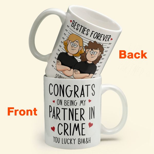 My Partner In Crime - Personalized Mug My Partner In Crime - Personalized Mug
