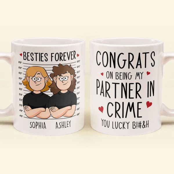 My Partner In Crime - Personalized Mug My Partner In Crime - Personalized Mug