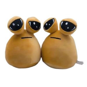 My Pet Alien Pou Plush Toy - Kawaii Soft Stuffed Pillow for Kids