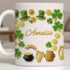 My Shamrock Leprechaun Hat And Rainbow Mug - Personalized Custom Coffee Mug - FAM802_MG My Shamrock Leprechaun Hat And Rainbow Mug - Personalized Custom Coffee Mug - FAM802_MG