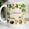 My Shamrock Leprechaun Hat And Rainbow Mug - Personalized Custom Coffee Mug - FAM802_MG My Shamrock Leprechaun Hat And Rainbow Mug - Personalized Custom Coffee Mug - FAM802_MG