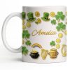 My Shamrock Leprechaun Hat And Rainbow Mug - Personalized Custom Coffee Mug - FAM802_MG My Shamrock Leprechaun Hat And Rainbow Mug - Personalized Custom Coffee Mug - FAM802_MG