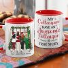 My Sister Has An Awesome Sister True Story - Christmas Gift For Girl, Bestie, Family - Personalized Accent Mug My Sister Has An Awesome Sister True Story - Christmas Gift For Girl, Bestie, Family - Personalized Accent Mug