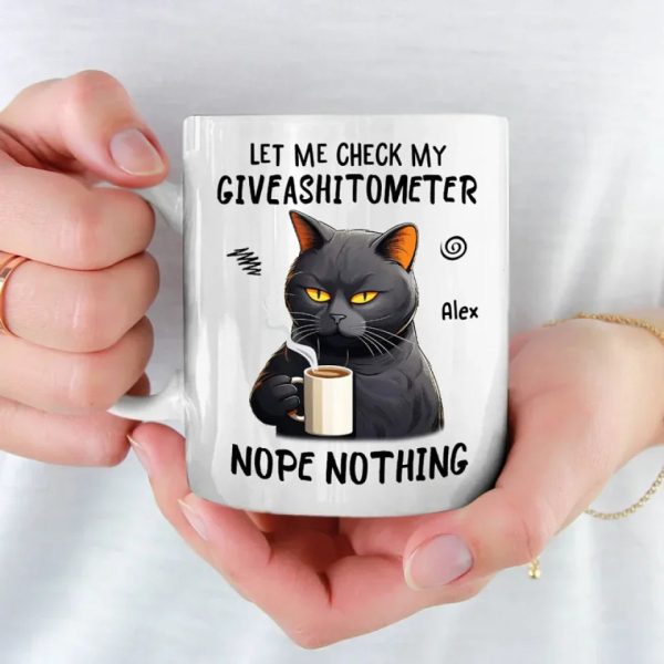 My Spirit Animal Is A Grumpy Cat - Friend Personalized Custom Mug - Christmas Gift, Birthday Gift For Best Friends, Family Members, Coworkers, Yourself My Spirit Animal Is A Grumpy Cat - Friend Personalized Custom Mug - Christmas Gift, Birthday Gift For Best Friends, Family Members, Coworkers, Yourself