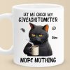 My Spirit Animal Is A Grumpy Cat - Friend Personalized Custom Mug - Christmas Gift, Birthday Gift For Best Friends, Family Members, Coworkers, Yourself My Spirit Animal Is A Grumpy Cat - Friend Personalized Custom Mug - Christmas Gift, Birthday Gift For Best Friends, Family Members, Coworkers, Yourself