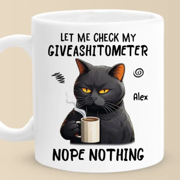 My Spirit Animal Is A Grumpy Cat - Friend Personalized Custom Mug - Christmas Gift, Birthday Gift For Best Friends, Family Members, Coworkers, Yourself My Spirit Animal Is A Grumpy Cat - Friend Personalized Custom Mug - Christmas Gift, Birthday Gift For Best Friends, Family Members, Coworkers, Yourself