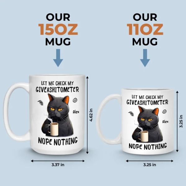 My Spirit Animal Is A Grumpy Cat - Friend Personalized Custom Mug - Christmas Gift, Birthday Gift For Best Friends, Family Members, Coworkers, Yourself My Spirit Animal Is A Grumpy Cat - Friend Personalized Custom Mug - Christmas Gift, Birthday Gift For Best Friends, Family Members, Coworkers, Yourself