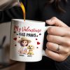 My Valentine Has Paws - Personalized Custom Coffee Mug - PET105_MG