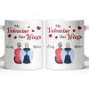 My Valentine Has Wings Angel Wings Design - Personalized Custom Coffee Mug - CPL1367_MG My Valentine Has Wings Angel Wings Design - Personalized Custom Coffee Mug - CPL1367_MG