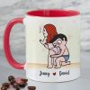 My Wife Is The Most Amazing Mom, Gift For Couple, Personalized Mug, Butt Mug, Mother's Day Gift