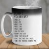 My Work Lexicon - Coworker Personalized Custom Mug - Gift For Coworkers, Work Friends, Colleagues