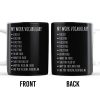 My Work Vocabulary Playfully Censored Coffee Mug - Personalized Custom Coffee Mug - COL029_MG