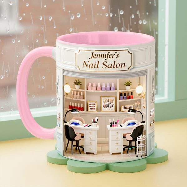 Nail Salon Coffee Accent Mug - Personalized Gifts Her 01nata240126
