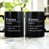 Name Definition - Funny Silly Exchange Gift, Gag Gift, White Elephant Gift For Friends, Coworkers - Personalized Mug