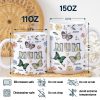 Nana Mom Birth Butterflies - 3D Inflated Effect Printed Mug, Personalized White Edge-to-Edge Mug Nana Mom Birth Butterflies - 3D Inflated Effect Printed Mug, Personalized White Edge-to-Edge Mug