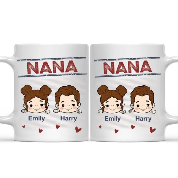 Nana Papa Mommy Daddy - Funny Gift For Dad, Mom, Grandma, Grandpa - Personalized Mug Nana Papa Mommy Daddy - Funny Gift For Dad, Mom, Grandma, Grandpa - Personalized Mug