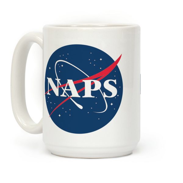Naps Nasa Parody Coffee Mug Naps Nasa Parody Coffee Mug