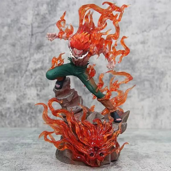 Naruto Might Guy Figure Ten Years of Shinobi Anime Action Figure Naruto Might Guy Figure Ten Years of Shinobi Anime Action Figure