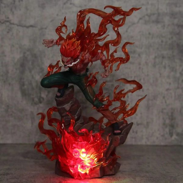 Naruto Might Guy Figure Ten Years of Shinobi Anime Action Figure Naruto Might Guy Figure Ten Years of Shinobi Anime Action Figure