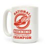 National Running Away From My Problems Champion Coffee Mug National Running Away From My Problems Champion Coffee Mug