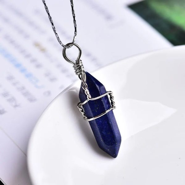 Natural Amethyst Crystal Point Pendant: Diy Jewelry Gift Natural Amethyst Crystal Point Pendant: Diy Jewelry Gift
