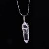 Natural Amethyst Crystal Point Pendant: Diy Jewelry Gift Natural Amethyst Crystal Point Pendant: Diy Jewelry Gift