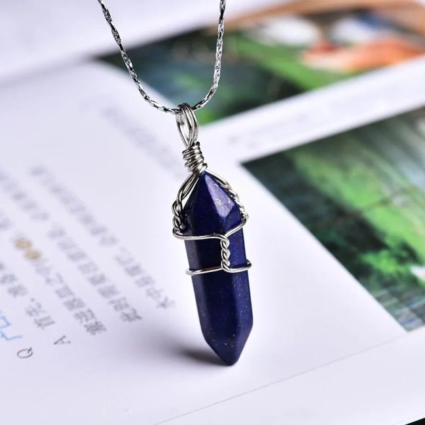 Natural Amethyst Crystal Point Pendant: Diy Jewelry Gift Natural Amethyst Crystal Point Pendant: Diy Jewelry Gift