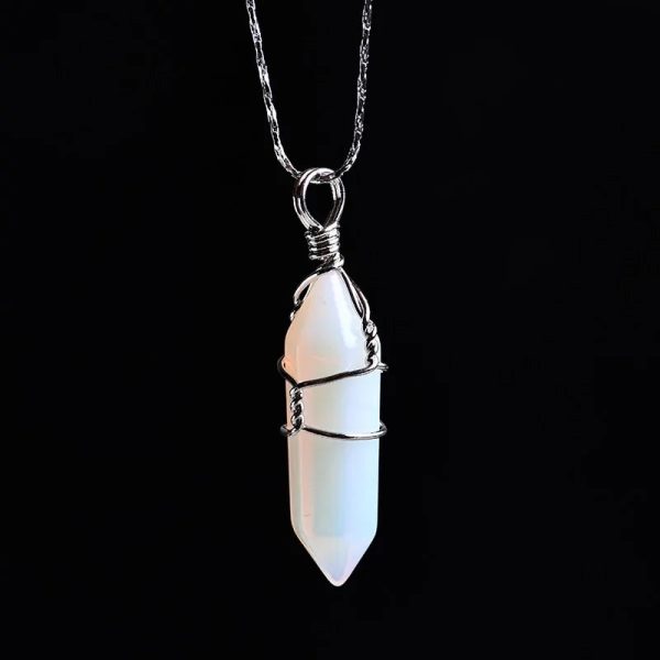 Natural Amethyst Crystal Point Pendant: Diy Jewelry Gift Natural Amethyst Crystal Point Pendant: Diy Jewelry Gift