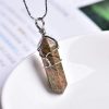 Natural Amethyst Crystal Point Pendant: Diy Jewelry Gift Natural Amethyst Crystal Point Pendant: Diy Jewelry Gift