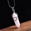Natural Amethyst Crystal Point Pendant: Diy Jewelry Gift Natural Amethyst Crystal Point Pendant: Diy Jewelry Gift
